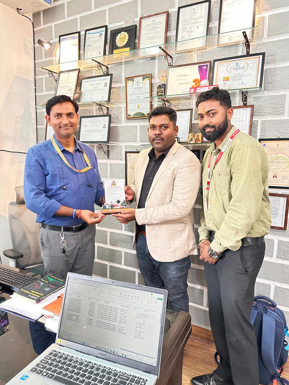 Felicitation by ICICI Lombard